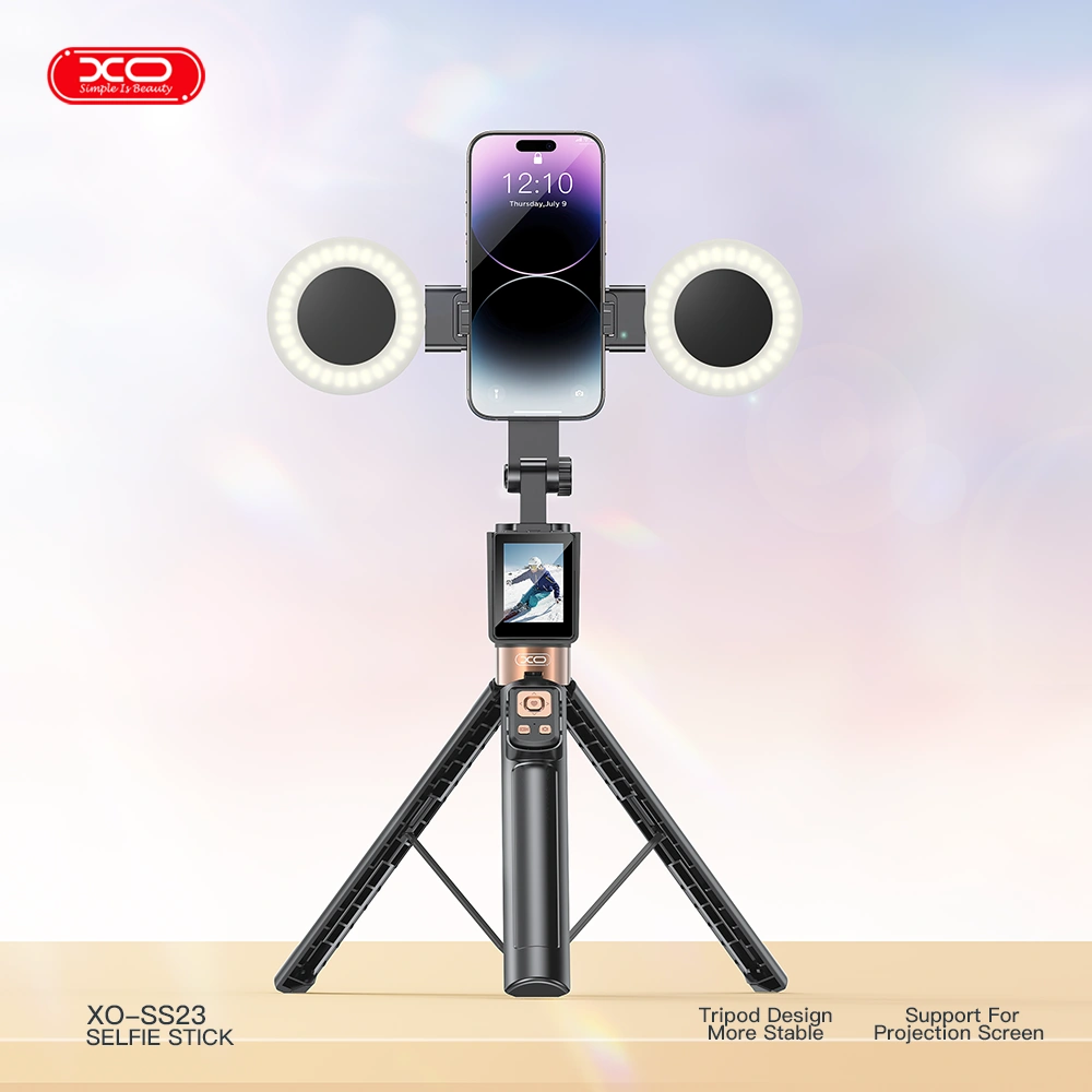 XO SS23 Smart Bluetooth Selfie Stick με 2 Φώτα XO SS23 Smart Bluetooth Selfie Stick με 2 Φώτα - Image 8