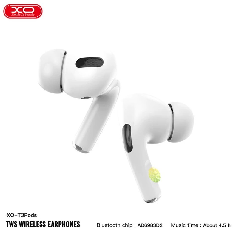XO T3Pods Bluetooth Ακουστικά (3ης γενιάς) XO T3Pods Bluetooth Ακουστικά (3ης γενιάς) - Image 3