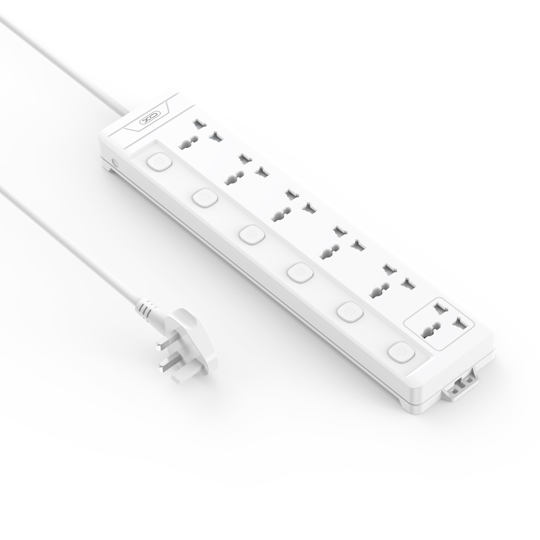 XO WL18 (UK) Πολύπριζο 6AC με Ανεξάρτητο Διακόπτη XO WL18 (UK) Πολύπριζο 6AC με Ανεξάρτητο Διακόπτη - Image 2