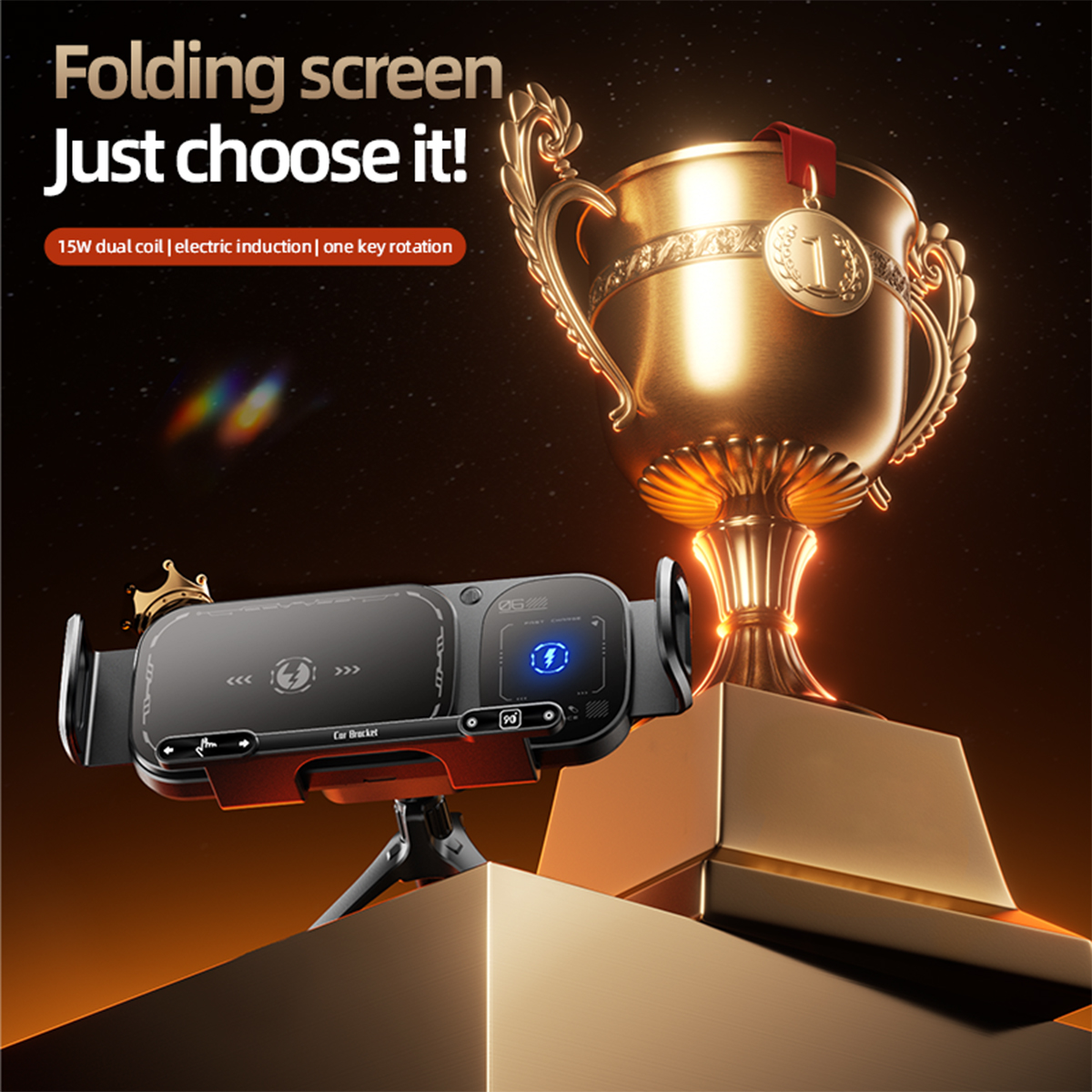 XO WX042 Βάση Κινητού Αυτοκινήτου με Ασύρματη Φόρτιση 15W XO WX042 Βάση Κινητού Αυτοκινήτου με Ασύρματη Φόρτιση 15W - Image 9