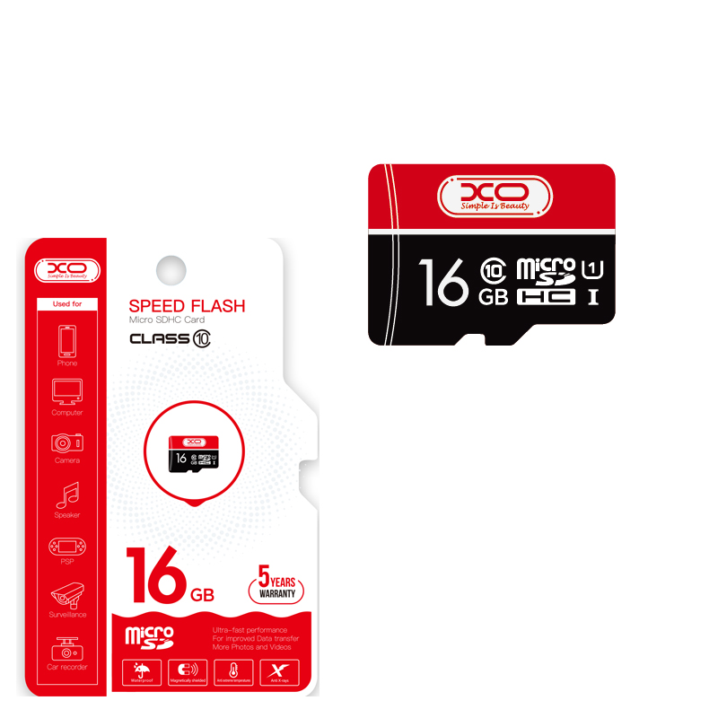 XO Κάρτα Μνήμης 16GB CL10 Micro SD XO Κάρτα Μνήμης 16GB CL10 Micro SD