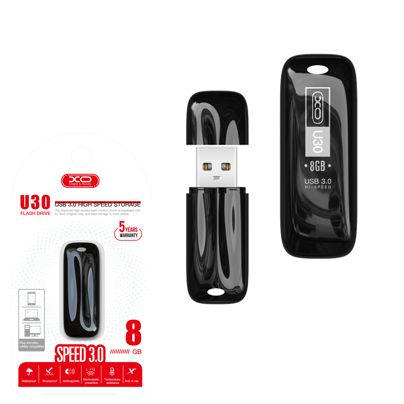 XO Στικάκι 8GB U30 USB 3.0 XO Στικάκι 8GB U30 USB 3.0