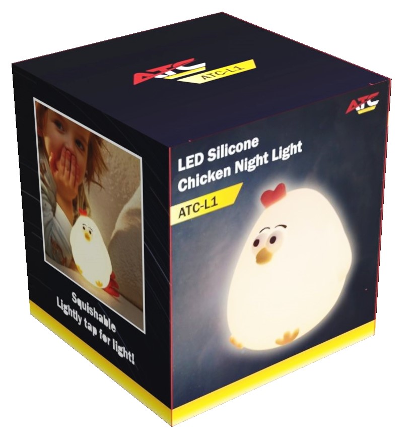 ΑTC LED Κότα Φωτάκι Νυκτός Σιλικόνης ΑTC LED Κότα Φωτάκι Νυκτός Σιλικόνης - Image 11