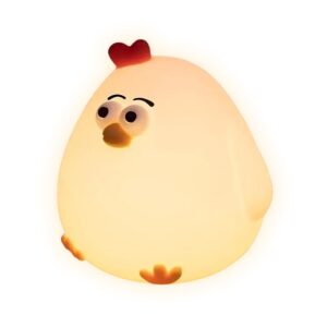 ΑTC LED Κότα Φωτάκι Νυκτός Σιλικόνης