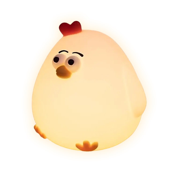 ΑTC LED Κότα Φωτάκι Νυκτός Σιλικόνης ΑTC LED Κότα Φωτάκι Νυκτός Σιλικόνης