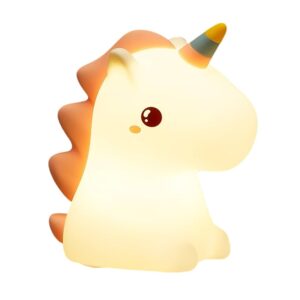 ΑTC LED Μονόκερος Φωτάκι Νυκτός Σιλικόνης