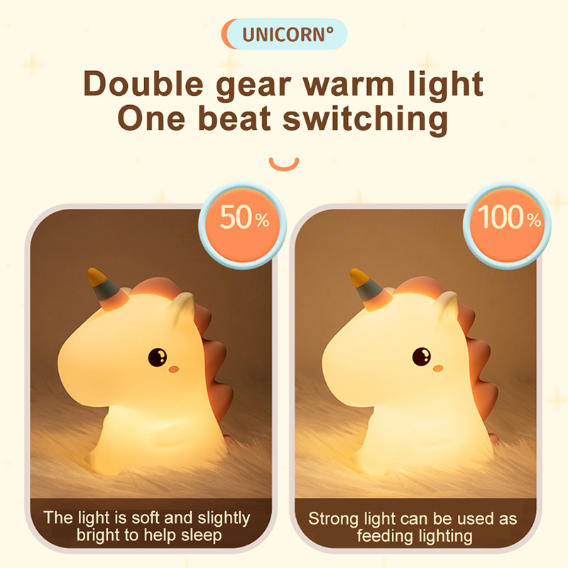 ΑTC LED Μονόκερος Φωτάκι Νυκτός Σιλικόνης ΑTC LED Μονόκερος Φωτάκι Νυκτός Σιλικόνης - Image 7