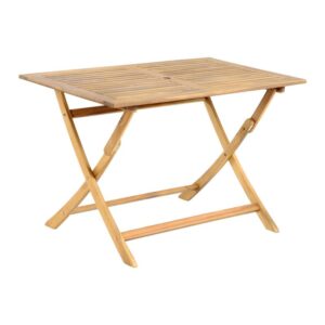 ΑΝΑΔΙΠΛΟΥΜΕΝΟ ΤΡΑΠΕΖΙ ΚΗΠΟΥ ΞΥΛΟ ΑΚΑΚΙΑΣ Fylliana FL943 ΚΑΡΥΔΙ ΣΚΕΛΕΤΟΣ 120x70x74εκ