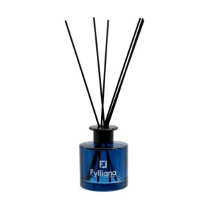 ΑΡΩΜΑΤΙΚΟ ΧΩΡΟΥ ΜΕ STICKS Fylliana FL8094 "ΒΑΜΒΑΚΙ" ΚΑΙ ΣΥΣΚΕΥΑΣΙΑ ΔΩΡΟΥ ΜΠΛΕ ΧΡΩΜΑ 200ml