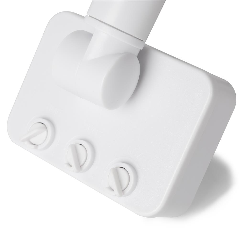 Αισθητήρας PIR προβολέα LED Avide Λευκό Αισθητήρας PIR προβολέα LED Avide Λευκό - Image 3