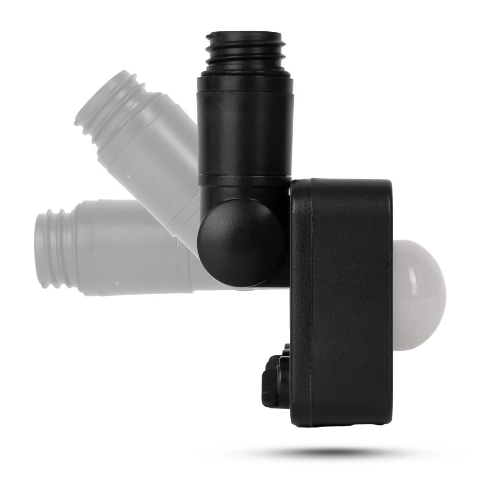 Αισθητήρας PIR προβολέα LED Avide Μαύρο Αισθητήρας PIR προβολέα LED Avide Μαύρο - Image 4