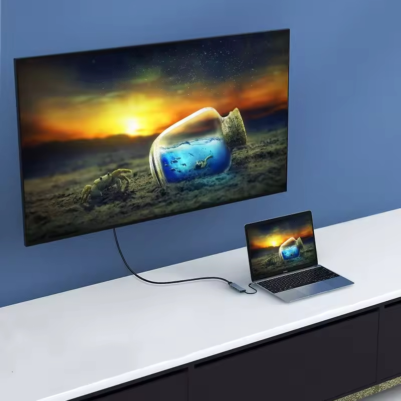 Αντάπτορας 5 σε 1 PD 100W Type-C HDTV USB2.0/3.0 4K 30HZ Αντάπτορας 5 σε 1 PD 100W Type-C HDTV USB2.0/3.0 4K 30HZ - Image 5