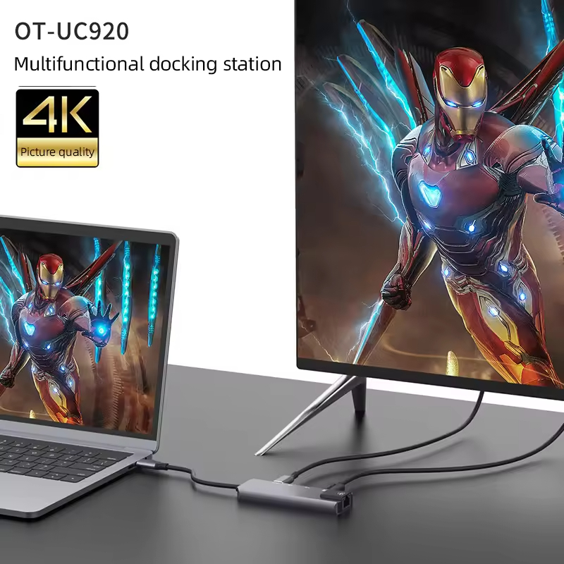 Αντάπτορας 5in1 RJ45 USB3.0x2 PD 4K 60HZ HDTV Αντάπτορας 5in1 RJ45 USB3.0x2 PD 4K 60HZ HDTV - Image 6