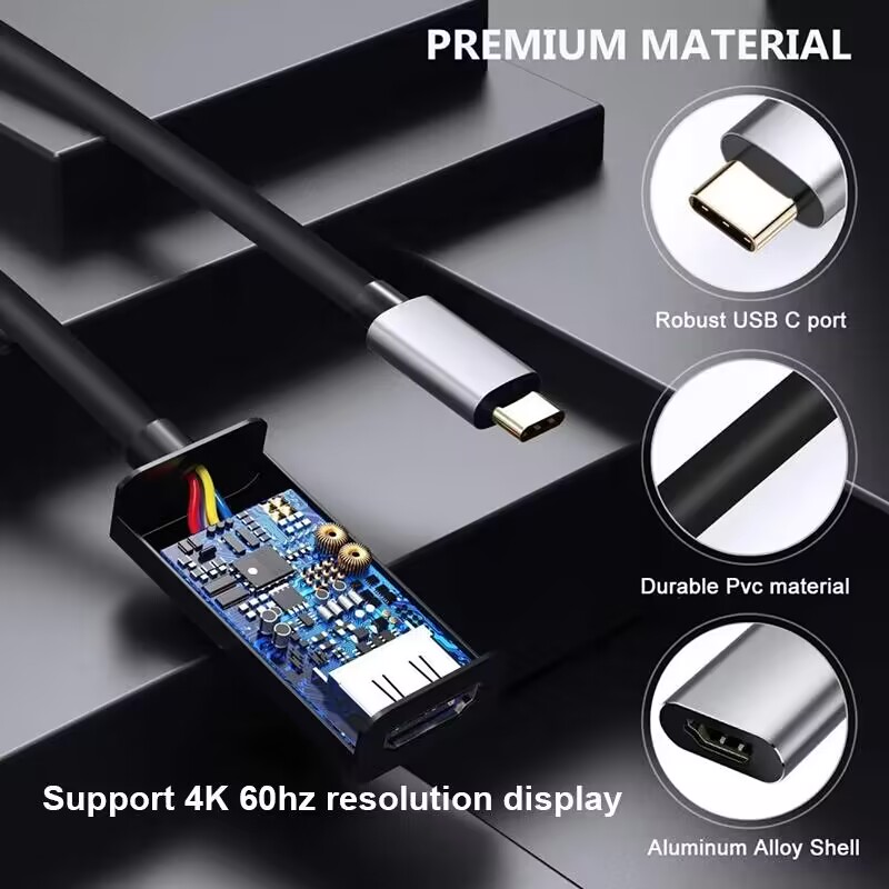 Αντάπτορας Type-C to HDTV 4k 60hz 10cm Αντάπτορας Type-C to HDTV 4k 60hz 10cm - Image 10