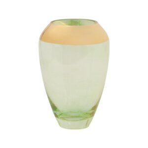 ΓΥΑΛΙΝΟ ΒΑΖΟ Fylliana ΧΡΥΣΟ-ΒΕΡΑΜΑΝ 12x19 sls