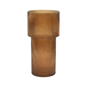 ΓΥΑΛΙΝΟ ΔΙΑΚΟΣΜΗΤΙΚΟ ΒΑΖΟ Fylliana FL29 AMBER 15x29εκ