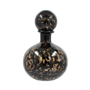 ΓΥΑΛΙΝΟ ΔΙΑΚΟΣΜΗΤΙΚΟ ΜΠΟΥΚΑΛΙ Fylliana FL1828 ΚΑΦΕ ANIMAL PRINT 17x21εκ