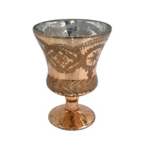 ΓΥΑΛΙΝΟ ΚΗΡΟΠΗΓΙΟ Fylliana FL8065 COPPER ΧΡΩΜΑ 15x19εκ