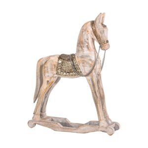 ΔΙΑΚΟΣΜΗΤΙΚΟ ΑΛΟΓΟ ΣΕ VINTAGE ΣΤΥΛ Fylianna FL6561 ΛΕΥΚΟ ΑΝΤΙΚΕ ΧΡΩΜΑ 38x9x46εκ