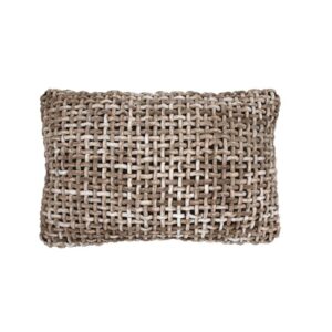 ΔΙΑΚΟΣΜΗΤΙΚΟ ΜΑΞΙΛΑΡΙ Fylliana "Lagoon" ΚΑΦΕ ΧΡΩΜΑ 30x50εκ