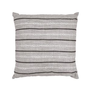 ΔΙΑΚΟΣΜΗΤΙΚΟ ΜΑΞΙΛΑΡΙ Fylliana ΓΚΡΙ-ΣΙΕΛ ΡΙΓΑ 45x45εκ