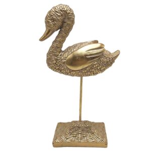 ΔΙΑΚΟΣΜΗΤΙΚΟ ΠΟΥΛΙ ΣΕ STAND 21148 ΧΡΥΣΟ ΧΡΩΜΑ 19.5x7.5x35εκ