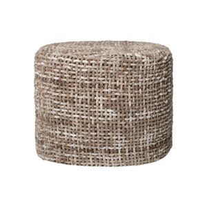 ΔΙΑΚΟΣΜΗΤΙΚΟ ΠΟΥΦ Fylliana "Lagoon" ΚΑΦΕ ΧΡΩΜΑ 45x45x35εκ