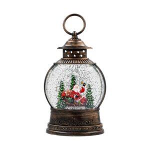 ΔΙΑΚΟΣΜΗΤΙΚΟ ΧΡΙΣΤΟΥΓΕΝΝΙΑΤΙΚΟ ΦΑΝΑΡΙ Fylliana FL2103 ΜΕ ΜΟΥΣΙΚΗ & USB ΧΡΥΣΟ 20x13x8εκ