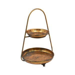 ΔΙΟΡΟΦΟΣ ΜΕΤΑΛΛΙΚΟΣ ΔΙΣΚΟΣ Fylliana 1062 ΜΠΡΟΝΖΕ ΑΝΤΙΚΕ ΧΡΩΜΑ 31x29