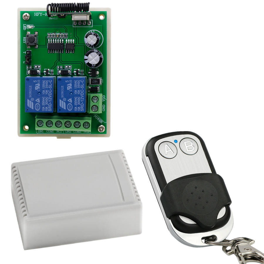 Δικάναλος Δέκτης Εντολών KIT Με 2 Κοντρόλ KG12V (Μόνο 12V) Δικάναλος Δέκτης Εντολών KIT Με 2 Κοντρόλ KG12V (Μόνο 12V) - Image 2