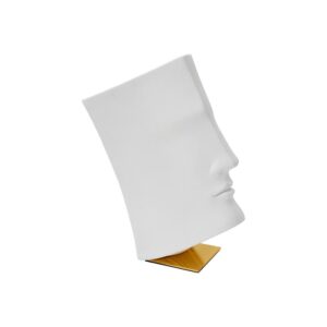 ΕΠΙΤΡΑΠΕΖΙΑ ΔΙΑΚΟΣΜΗΤΙΚΗ ΦΙΓΟΥΡΑ Fylliana "Face" ΛΕΥΚΟ ΧΡΩΜΑ 29x17x35εκ