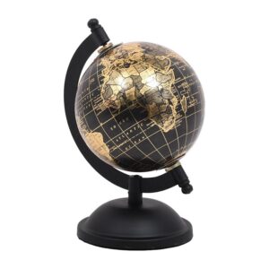 ΕΠΙΤΡΑΠΕΖΙΟ ΔΙΑΚΟΣΜΗΤΙΚΟ Fylliana "Υδρόγειος" ΜΑΥΡΟ ΧΡΩΜΑ 10x10x15εκ sls