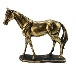 ΕΠΙΤΡΑΠΕΖΙΟ ΔΙΑΚΟΣΜΗΤΙΚΟ ΑΛΟΓΟ Fylliana ΧΡΥΣΟ ΧΡΩΜΑ Polyresin 20.5x5.5x18.8εκ sls