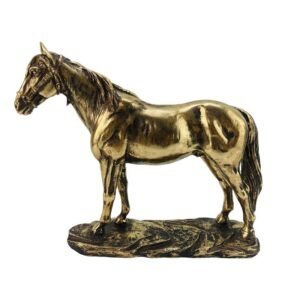 ΕΠΙΤΡΑΠΕΖΙΟ ΔΙΑΚΟΣΜΗΤΙΚΟ ΑΛΟΓΟ Fylliana ΧΡΥΣΟ ΧΡΩΜΑ Polyresin 25x7x21εκ sls