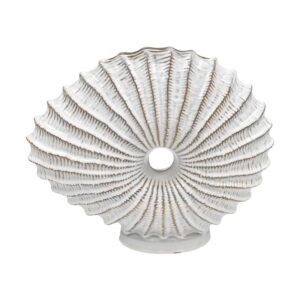 ΕΠΙΤΡΑΠΕΖΙΟ ΚΕΡΑΜΙΚΟ ΔΙΑΚΟΣΜΗΤΙΚΟ Fylliana FL23435 ΛΕΥΚΟ ΧΡΩΜΑ 43x13x36εκ