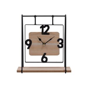 ΕΠΙΤΡΑΠΕΖΙΟ ΡΟΛΟΙ Fylliana "Swing" NATURE ΞΥΛΟ-ΜΕΤΑΛΛΟ 23.5x8x25.5εκ sls