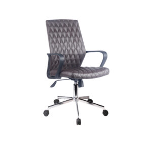 ΚΑΡΕΚΛΑ ΓΡΑΦΕΙΟΥ Fylliana ΚΑΦΕ ΤΕΧΝΟΔΕΡΜΑ 59x61x95/105εκ