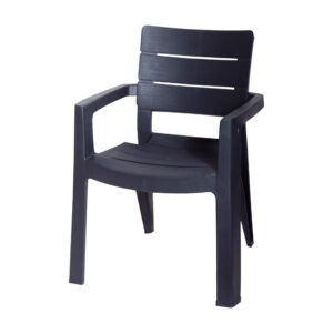 ΚΑΡΕΚΛΑ ΕΞΟΧΗΣ ΠΛΑΣΤΙΚΗ Fylliana LINEA Ανθρακί 83x58x63.5