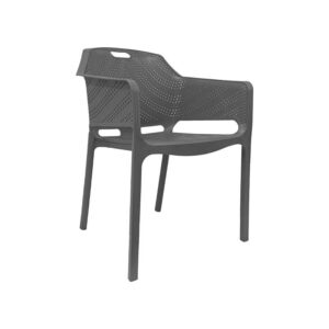 ΚΑΡΕΚΛΑ ΚΗΠΟΥ Fylliana Dina ΑΝΘΡΑΚΙ ΧΡΩΜΑ 59x60x82εκ