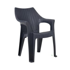 ΚΑΡΕΚΛΑ ΚΗΠΟΥ Fylliana Ralph ΑΝΘΡΑΚΙ ΧΡΩΜΑ 51x61x84εκ