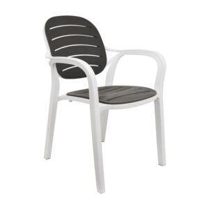 ΚΑΡΕΚΛΑ ΚΗΠΟΥ Fylliana Rusty ΛΕΥΚΟ-ΑΝΘΡΑΚΙ ΧΡΩΜΑ 57