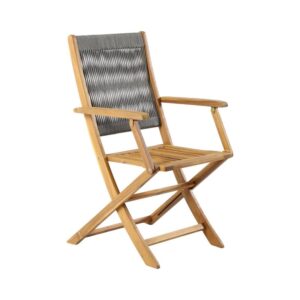 ΚΑΡΕΚΛΑ ΚΗΠΟΥ ΑΝΑΔΙΠΛΟΥΜΕΝΗ ΞΥΛΟ ΑΚΑΚΙΑΣFylliana FL922 ΚΑΡΥΔΙ ΣΚΕΛΕΤΟΣ-ΓΚΡΙ ΚΟΡΔΟΝΙ 54x60x92εκ