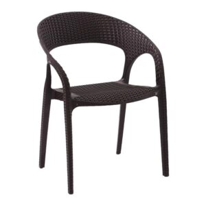 ΚΑΡΕΚΛΑ ΚΗΠΟΥ ΑΠΟ ΠΟΛΥΠΡΟΠΥΛΕΝΙΟ Fylliana FL33 ΜΕ UV ΠΡΟΣΤΑΣΙΑ ΚΑΦΕ ΣΚΟΥΡΟ ΧΡΩΜΑ 60x58x82εκ