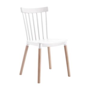 ΚΑΡΕΚΛΑ ΤΡΑΠΕΖΑΡΙΑΣ Fylliana Rubina ΛΕΥΚΟ ΧΡΩΜΑ 51x50x84εκ