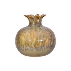 ΚΕΡΑΜΙΚΗ ΔΙΑΚΟΣΜΗΤΙΚΟ ΡΟΔΙ Fylliana FL7396 ΜΠΕΖ-ΓΚΡΙ-ΧΡΥΣΟ ΧΡΩΜΑ 13x13εκ