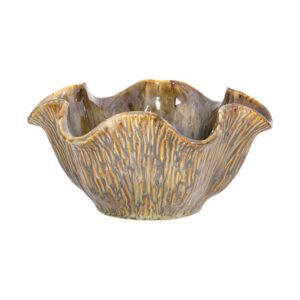 ΚΕΡΑΜΙΚΗ ΚΟΥΠ Fylliana FL30009 ΜΠΕΖ-ΓΚΡΙ-ΧΡΥΣΟ ΧΡΩΜΑ 20x10εκ