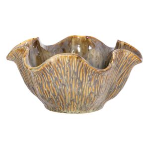 ΚΕΡΑΜΙΚΗ ΚΟΥΠ Fylliana FL30010 ΜΠΕΖ-ΓΚΡΙ-ΧΡΥΣΟ ΧΡΩΜΑ 24x12εκ