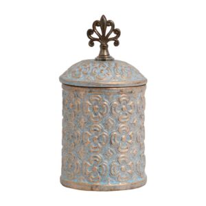 ΚΕΡΑΜΙΚΟ ΒΑΖΟ Fylliana 818710 ΒΕΡΑΜΑΝ-ΧΡΥΣΟ 15*15*30 sls