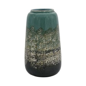 ΚΕΡΑΜΙΚΟ ΒΑΖΟ Fylliana FL2361 ΠΡΑΣΙΝΟ-ΓΚΡΙ ΧΡΩΜΑ 19x32εκ