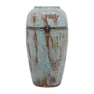 ΚΕΡΑΜΙΚΟ ΒΑΖΟ Fylliana FL9521 ΠΡΑΣΙΝΟ ΧΡΩΜΑ 50εκ.